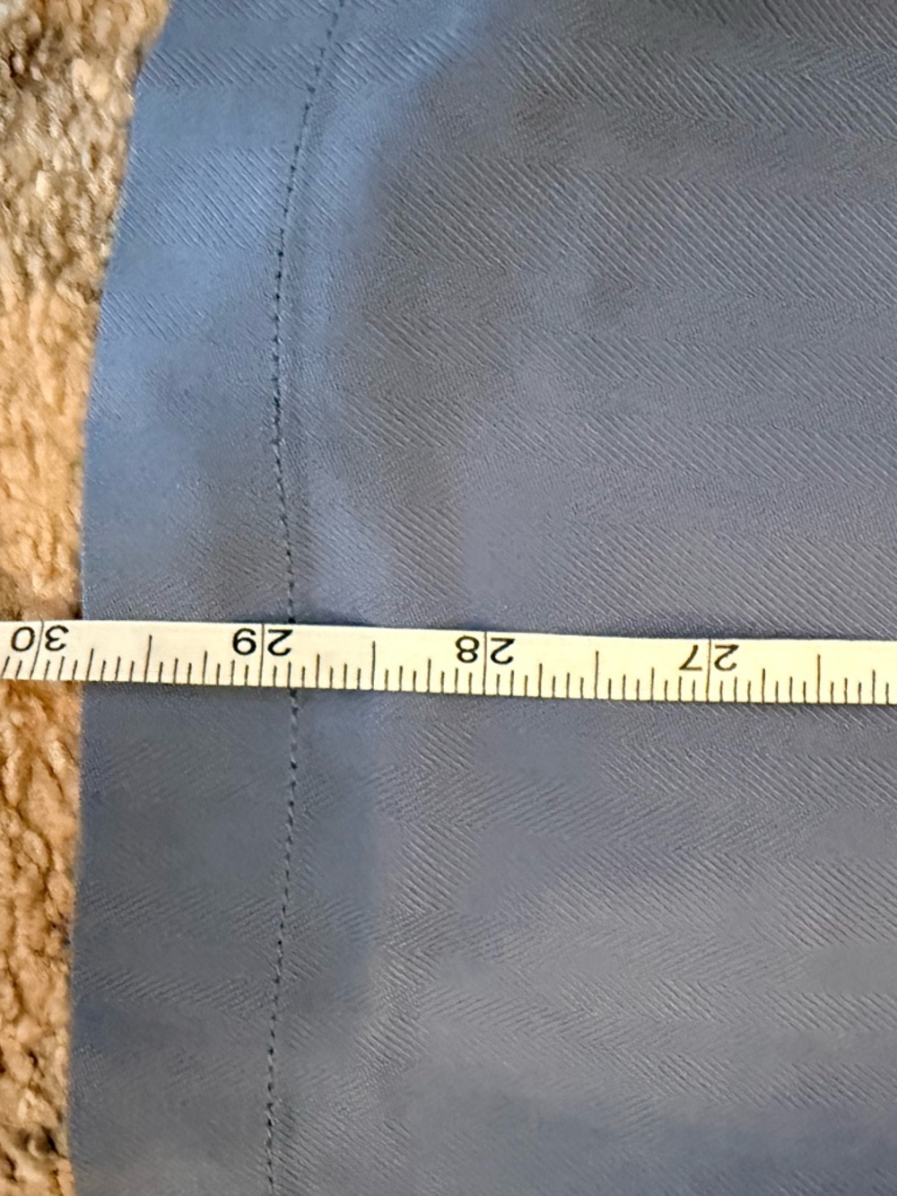 Tommy Bahama Light Blue Herringbone Collared Shirt - Picture 6 of 6